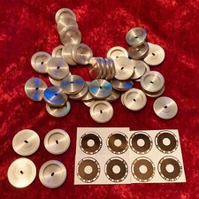 Deben Mk1 Ferret Finder Replacement New Aluminium Thumb Wheels 8 Or 15’ Sticker