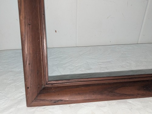 Gorgeous Antique Vtg Wormy Chesnut Painting Frame Fits 17 x 26 in - Picture 4 of 11