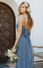 Maxi Dress Blue Size XXS