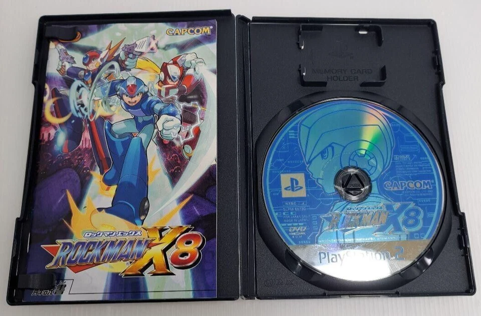 Rockman X8 Mega Man X8 Sony Playstation 2 PS2 Capcom Japanese ver Tested - Image 3 of 4