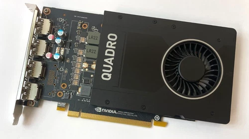 NVIDIA QUADRO P2000 PASCAL GPU 5GB GRAPHIC PROCESSING UNIT VIDEO CARD - Picture 1 of 4