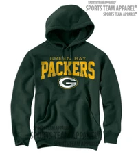 GREEN BAY PACKERS JERSEY HOODIE SWEATSHIRT