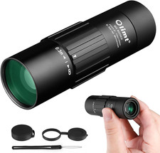 Compact 8X25 Mini Monocular Telescope for Adults - Pocket Size Lightweight