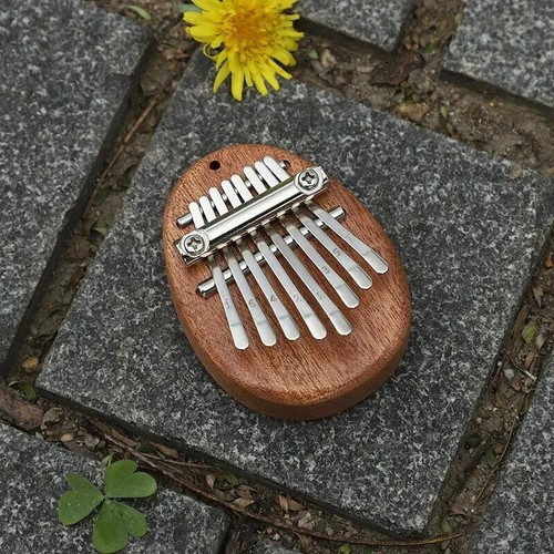 MIFOGE 8 Keys Mini Kalimba Portable Wooden Finger Harp Thumb Musical Instrument - Picture 8 of 16
