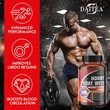 Ginseng; Maca Root Capsules Boost Performance and Muscle Growth