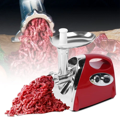 110V Electric Commercial Meat Grinder Heavy Duty Sausage Maker Mincer Stuffer US - Bild 10 von 11