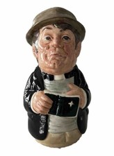 Royal Doulton Doultonville Collection Rev Cassock The Clergyman D6702 Toby Jug 