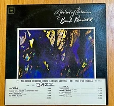 BUD POWELL A Portrait Of Thelonious CL 2292 Vinyl - Radio Station Promo