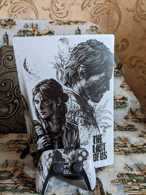 Skin Adesiva Per PS5 Disc Edition The Last Of Us – 2 Adesivi Per Controller Inclusi
