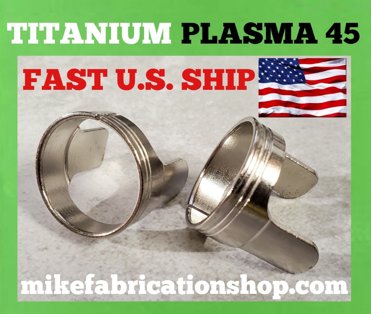 2 piece Standoffs for use with Harbor Freight Titanium Plasma 45 Plasma