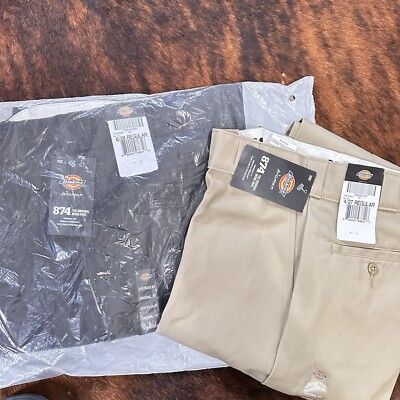 Dickies Women's 874 Original Work Pants Size 6/28 in Black