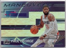 Paul George 2020-21 Panini Recon Basketball Maneuvers