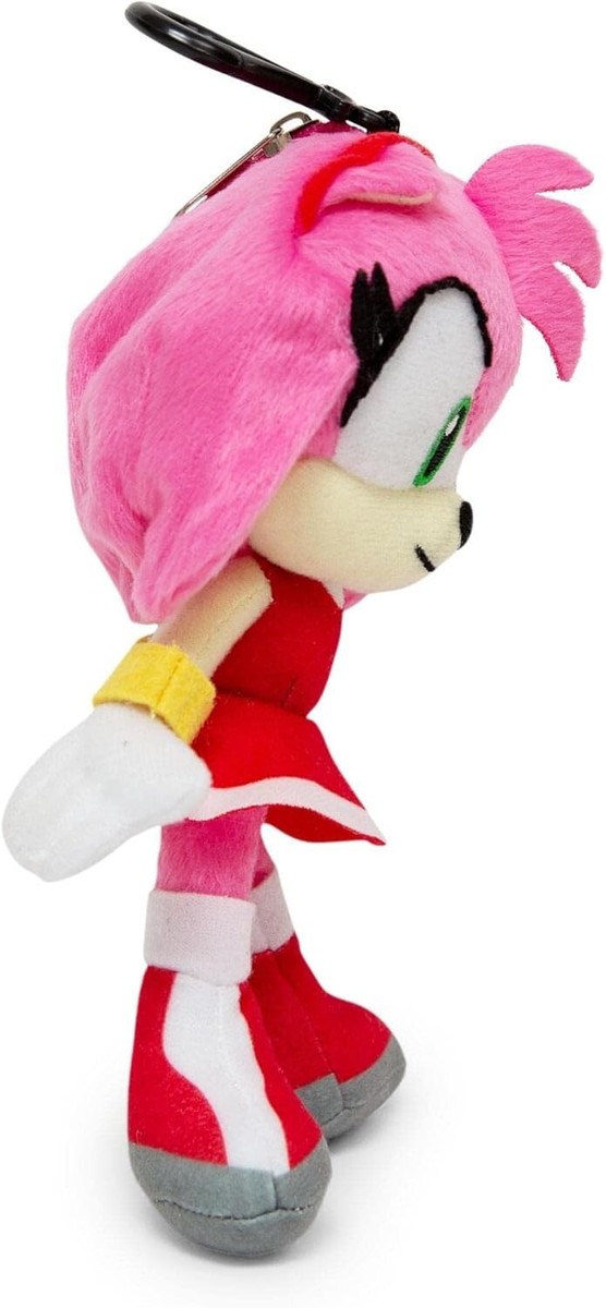 SEGA Amy Rose Emy Plush Doll SONIC THE HEDGEHOG ALL STAR