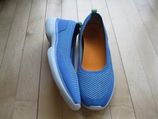 Vionic Kallie Knit Fit Comfy Sporty Slip On Ballet Flat Shoe Azure Blue Women 8