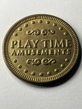 Play Time Amusements Vintage Arcade Token #tq1