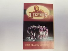 Canton Legends 2008 AIFA Indoor Football Pocket Schedule - Thomas & Associates