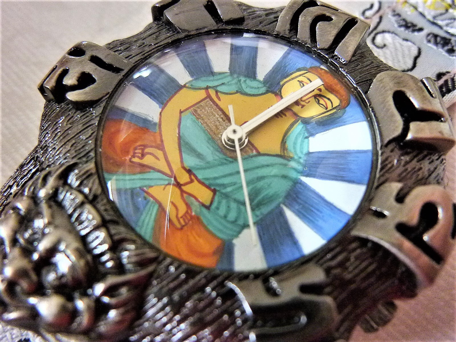 ZZYZX montre Tibétaine MANDALA montre originale antistress cadran zen édition 2001 ANQ1006