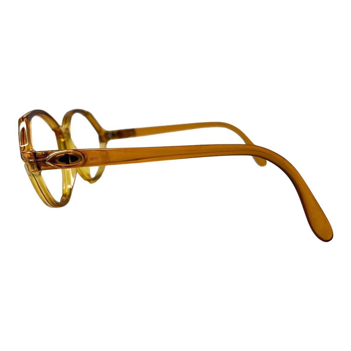 Christian Dior CD 2139 40 Yellow Eyeglasses Frames Vintage Christian Dior CD 2139 40 Yellow Eyeglasses Frames Vintage