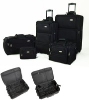 Samsonite Lightweight 5 Piece Luggage Set Nested Luggage Set W Telescopic Handle Samsonite Lightweight 5 Piece Luggage Set Nested Luggage Set W Telescopic Handle