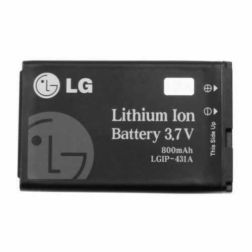 LG 3.7Volt 800mAh LiIon Battery for LGIP431A/SBPL0093402 for sale