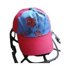 Children's Spider Man Hat With Web Blue Red