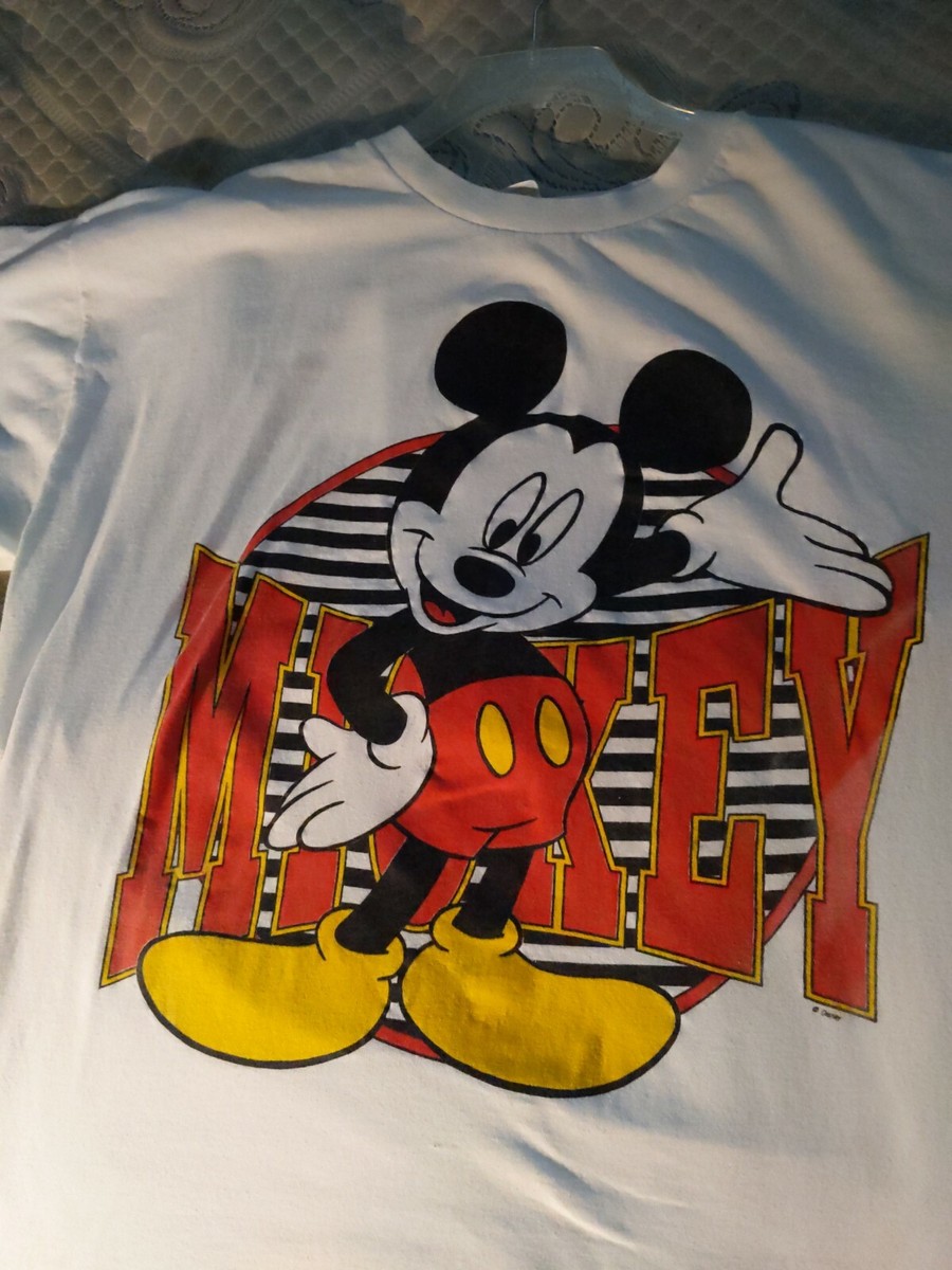 Disney ヴィンテージTシャツMICKEY UNLIMITEDミッキーマウス 90年代のヴィンテージMICKEY Unlimited Tシャツ。ディズニー