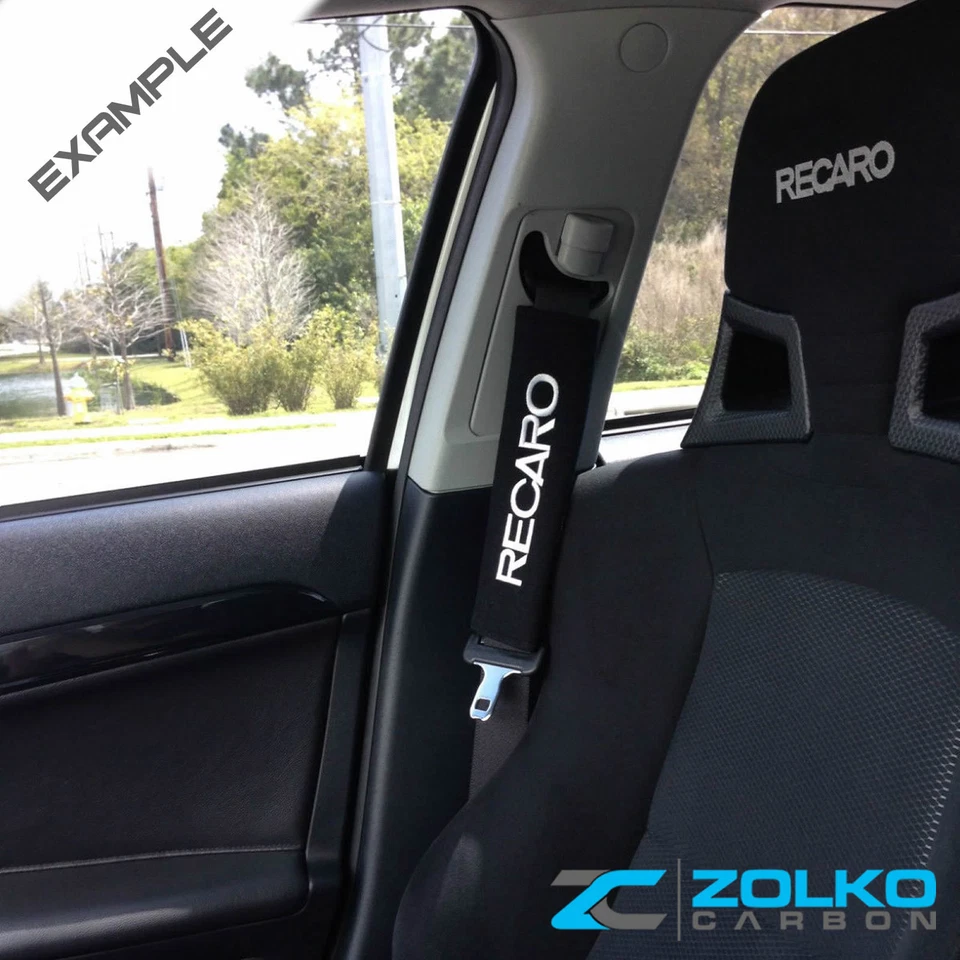 ALMOHADILLAS DE HOMBRO CINTURÓN DE SEGURIDAD 2 PIEZAS PARA MAZDA SP23 - VENDEDOR DE EE. UU. Foto 4 de 4