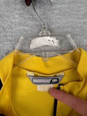 MAILLOT LONG DE CYCLISME JAUNE FLUO - AUTOMNE - FLASH+ | CycloPro