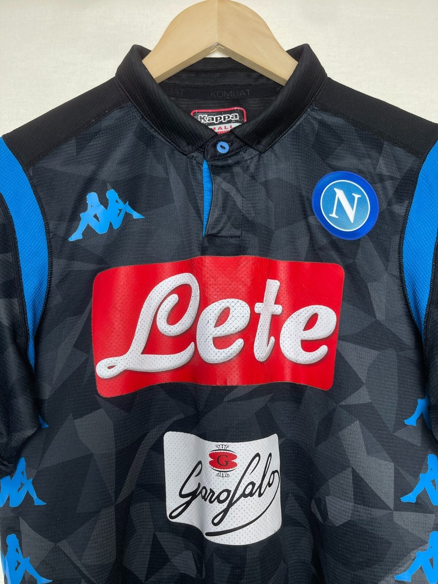 Kappa Napoli 2018/2019 away #14 MERTENS football jersey size