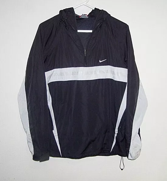 Nike pullover sales windbreaker mens