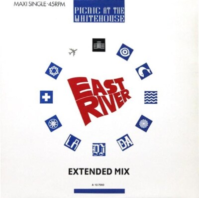 Picnic At The Whitehouse - East River (Extended Mix) Maxi (VG/VG) ´