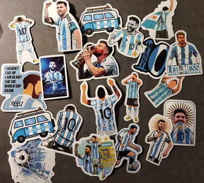 Messi Sticker Collection 20 Lionel Messi Argentinien Barcelona Aufkleber Sticker Collection Lot ...