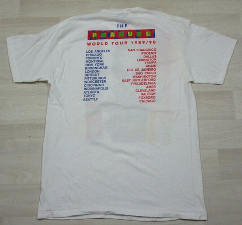 Vintage 80s 1989 PAUL MCCARTNEY World Concert Tour T SHIRT Europe / USA Mens (L) - Picture 10 of 12