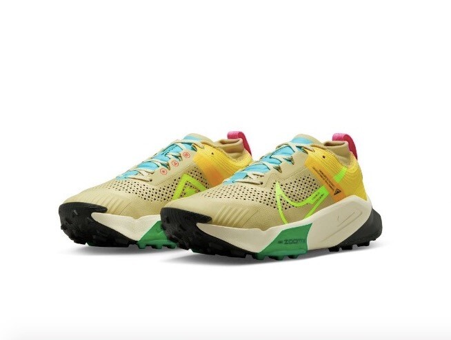 NIKE ZoomX Zegama Trail-Running Shoes DH0623-700 Men Gold x 