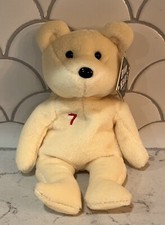 Bamm Beano s Rodriguez 7 Cream Colored With Red Writing NWT