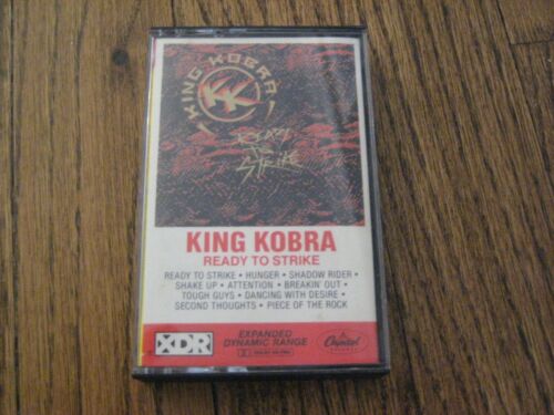 King Cobra Ready To Strike US Casssette Tape Metal - Picture 2 of 3