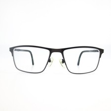 Robert Mitchel Eyeglasses Frames RM 202121 GM Gunmetal Black Square 54-17-145