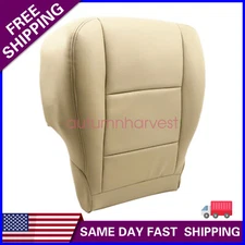 For 2000-2007 Toyota Sequoia Driver Bottom Replacement Leather Seat Cover Tan