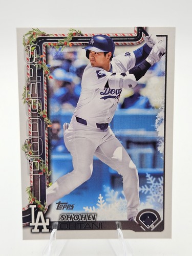 2025 Topps Holiday Shohei Ohtani Base Card# H200 Dodgers MLB