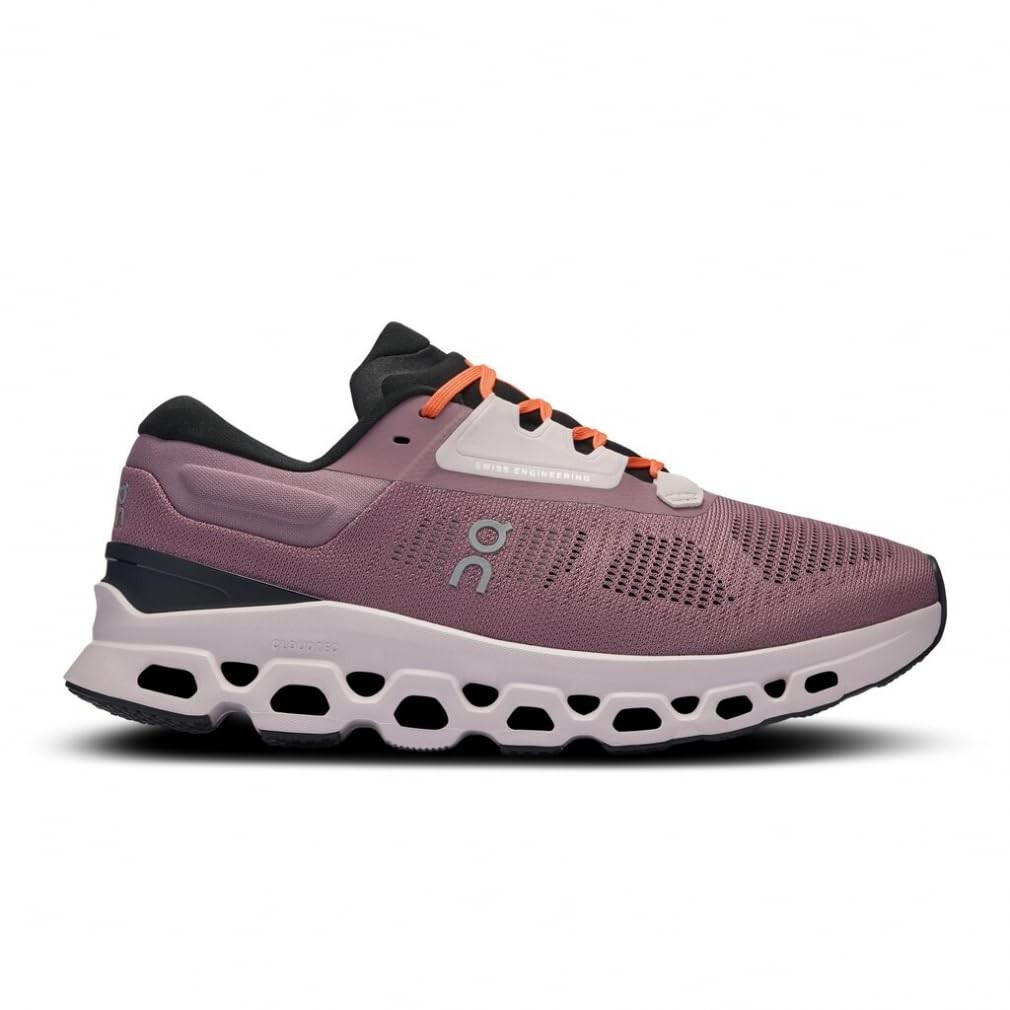 On Women's Cloudstratus 3 Trainers, Quartz Lily, 9 US image 2
