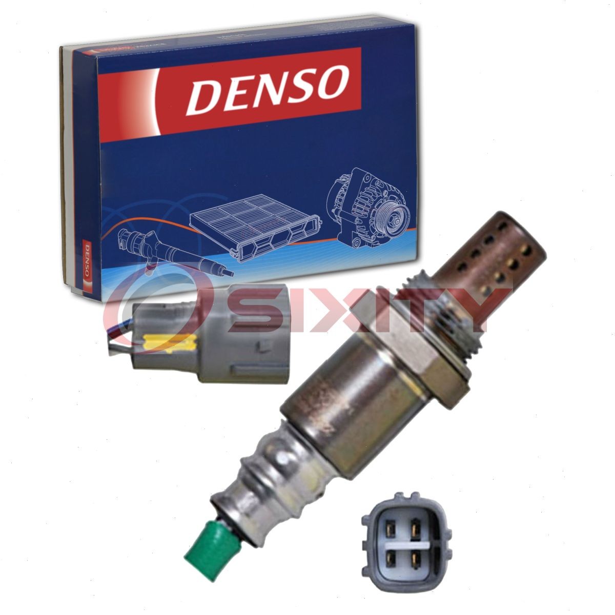 Denso Downstream Oxygen Sensor for 2013-2014 Subaru WRX 2.5L H4 Exhaust ib