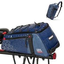 Rear Bike Rack Bag 8L PVC Bicycle Ebike Bags Bicycle Trunk Pannier Cycling