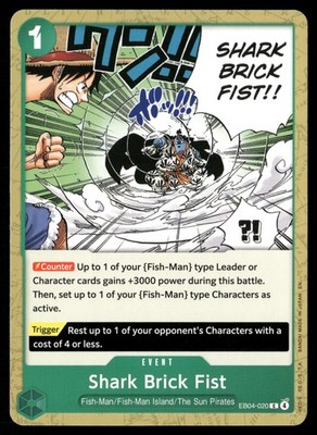 Shark Brick Fist Normal C The Azure Sea's Seven EB04-020 NM