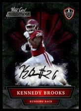 Kennedy Brooks Rookie #ANBC-A 2021 Wild Card Alumination Auto. rookie card picture