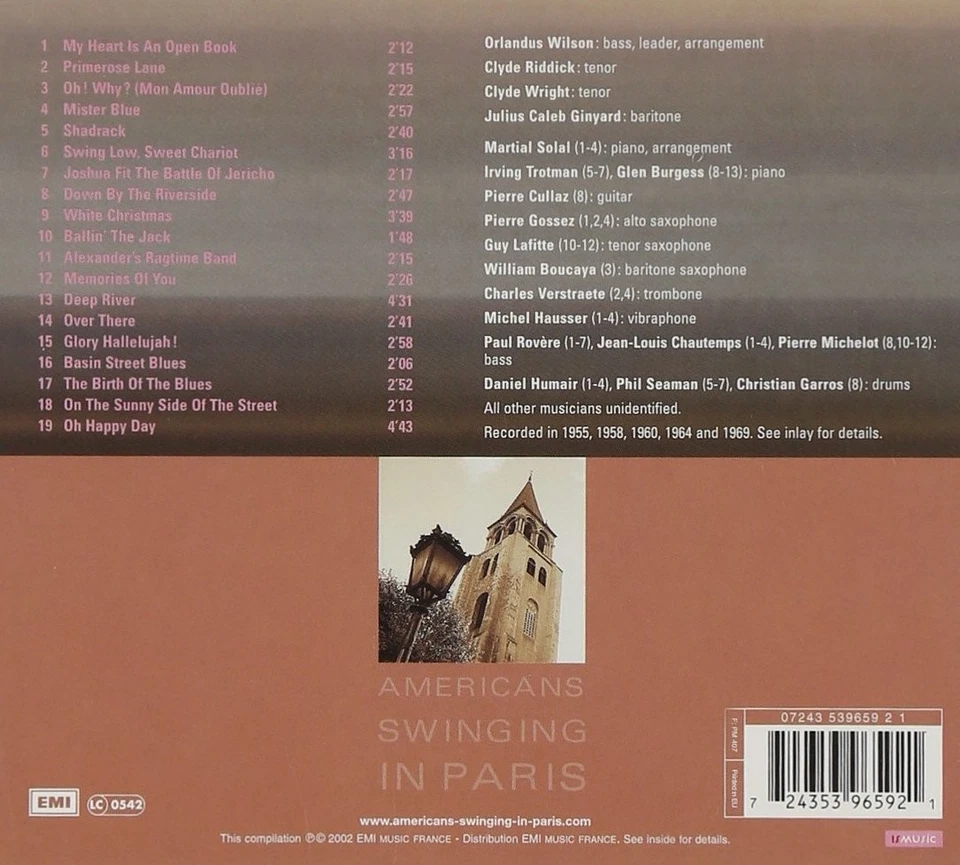 Golden Gate Quartet American Swinging in Paris (CD) - Image 2 of 2