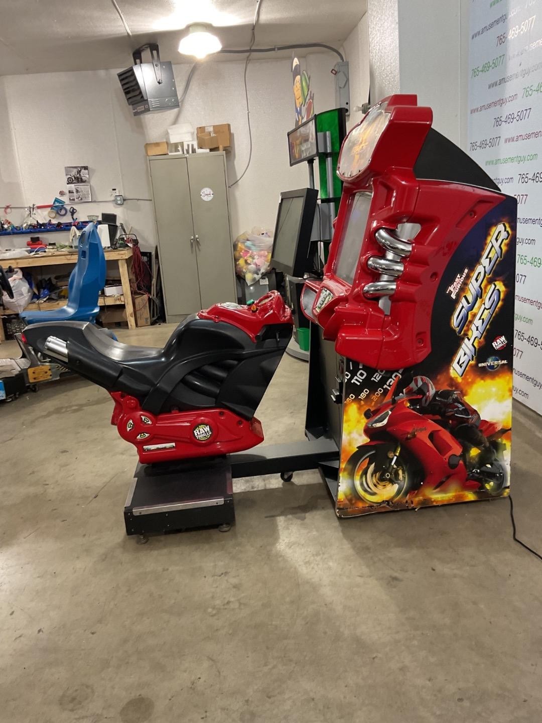 Superbike by Raw Thrills COIN-OP Arcade Video Game