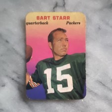 Bart Starr Football Cards, Rookie Card and Autograph Memorabilia Guide 12