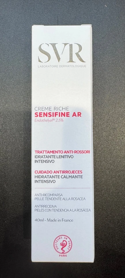 Svr Sensifine AR Crema Ricca Antiarrossamento Idratante Lenitivo Trattamento Intensivo  - Immagine 2 di 4