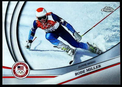 2026 Topps (CHROME) (US OLYMPIC TEAM) Bode Miller #11 - NEAR MINT Cond