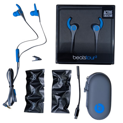 Beats Wired Earphones USB-C Adapter 3,5mm Blau Fr iPhone Samsung Pixel Headphone